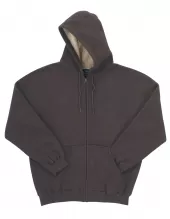 Tri Mountain 697 Marshall 60/40 Thermal Full Zip Hooded Sweatshirt