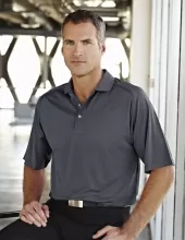 Tri Mountain 404 Woodside Men'S 100% Polyester Knit Polo Shirt