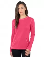 Tri Mountain Lb146 Taryn Women'S Long Sleeve Crew Neck Shirt