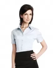 Tri Mountain Lb755 Ashley Women'S Solid Satin Woven Shirts