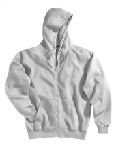 Tri Mountain 690 Prospect Sueded Finish Hooded Full Zip Sweatshirt