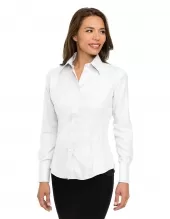 Tri Mountain 972 Brooke Women'S 100% Cotton Non-Iron Twill Dress Shirt