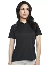 Tri Mountain 225 Lady Dauntless Raglan Knit Polo Shirt