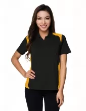 Tri Mountain 143 Lady Blitz Women'S 100% Polyester Knit Polo Shirt