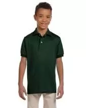 Jerzees 437Y Youth 5.6 oz. SpotShield™ Jersey Polo