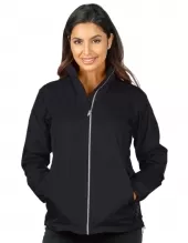 Tri Mountain Jl1990 Seneca Women'S Lined Waterproof Packable Jacket