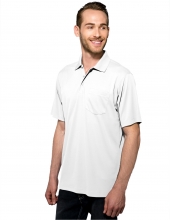 Tri Mountain K020P Vital Pocket Men'S 100% Polyester Knite Gold Shirt