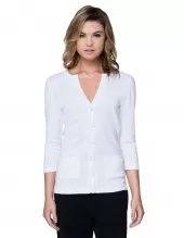 Tri Mountain Lb929 Isabella Women'S 3/4 Sleeve Sweater Cardigan