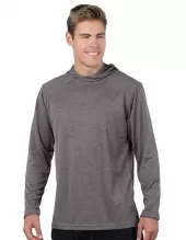 Tri Mountain K529H Chase Heather Hooded Performance Pullover