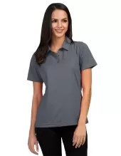Tri Mountain Kl030 Stalwart Women'S 100% Polyester Short Sleeve Polo