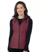 Tri Mountain Lb8252 Harper Women'S Quilted Hooded Vest