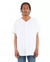 Shaka Wear Drop Ship SHBBJ Adult 7.5 oz., 100% US Cotton Baseball Jersey