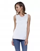 StarTee Drop Ship ST1150 Ladies' Cotton Muscle T-Shirt
