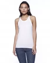 StarTee Drop Ship ST1483 Ladies' CVC Halter Tank Top