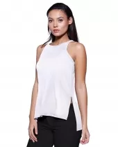 StarTee Drop Ship ST1481 Ladies' CVC Side Slit Tank