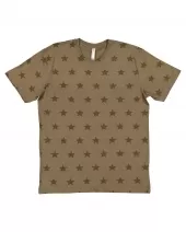 Code V 3929 Mens' Five Star T-Shirt