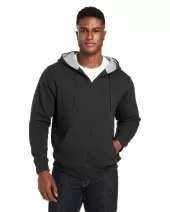Harriton Men's ClimaBloc Lined Heavyweight Hooded Sweatshirt - M711