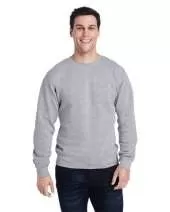 J America Adult Triblend Crewneck Sweatshirt - 8870JA