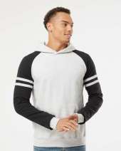 Jerzees NuBlend Varsity Color-Block Hooded Sweatshirt - 97CR