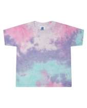 Tie-Dye Ladies Cropped T-Shirt - 1050CD