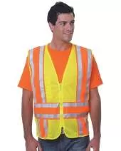 Bayside BA3787 Unisex ANSI Mesh Vest