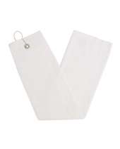 Carmel Towel Company C1625TG Trifold Golf Towel with Grommet and Hook