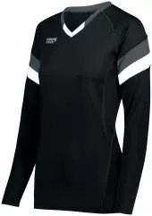 High Five 342242 Ladies Truhit Tri-Color Long Sleeve Jersey