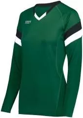 High Five 342243 Girls Truhit Tri-Color Long Sleeve Jersey
