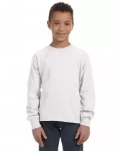 Fruit of the Loom 4930B Youth 5 oz. HD Cotton™ Long-Sleeve T-Shirt
