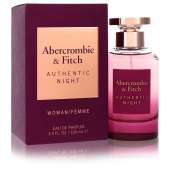 Abercrombie & Fitch Authentic Night by Abercrombie & Fitch Eau De Parfum Spray 3.4 oz For Women