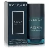AQUA POUR HOMME by Bvlgari Alcohol-Free Deodorant 2.7 oz For Men