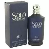Solo Soprani Blu by Luciano Soprani Eau De Toilette Spray 3.3 oz For Men