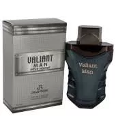 Valiant Man by Jean Rish Eau De Toilette Spray 3.4 oz For Men