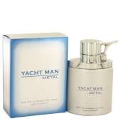 Yacht Man Metal by Myrurgia Eau De Toilette Spray 3.4 oz For Men