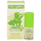 Miss Sporty Pump Up Booster by Coty Sparkling Mimosa & Jasmine Accord Eau De Toilette Spray .375 oz 
