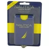 Nautica Aqua Rush by Nautica Eau De Toilette Travel Spray .67 oz For Men