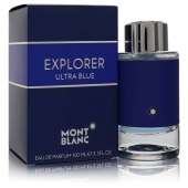 Montblanc Explorer Ultra Blue by Mont Blanc Eau De Parfum Spray 3.3 oz For Men