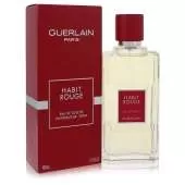 HABIT ROUGE by Guerlain Cologne / Eau De Toilette Spray 3.4 oz For Men
