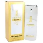 1 Million Lucky by Paco Rabanne Eau De Toilette Spray 3.4 oz For Men
