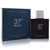 37 Bleu by Karen Low Eau De Toilette Spray 3.4 oz For Men