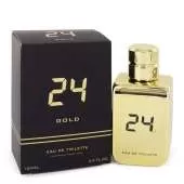 24 Gold The Fragrance by ScentStory Eau De Toilette Spray 3.4 oz For Men
