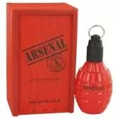 ARSENAL RED by Gilles Cantuel Eau De Parfum Spray (New) 3.4 oz For Men