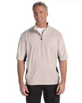 adidas Golf A167 Men's climalite Colorblock Half-Zip Wind Shirt