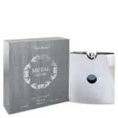 Metal Silver by Ron Marone Eau De Toilette Spray 3.4 oz For Men