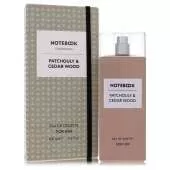 Notebook Patchouly & Cedar Wood by Selectiva SPA Eau De Toilette Spray 3.4 oz For Men