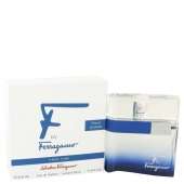 F Free Time by Salvatore Ferragamo Eau De Toilette Spray 3.4 oz For Men