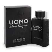 Salvatore Ferragamo Uomo Signature by Salvatore Ferragamo Eau De Parfum Spray 3.4 oz For Men