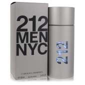 212 by Carolina Herrera Eau De Toilette Spray (New Packaging) 3.4 oz For Men