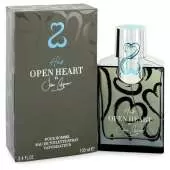 His Open Heart by Jane Seymour Eau De Toilette Spray 3.4 oz For Men