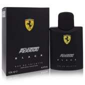 Ferrari Scuderia Black by Ferrari Eau De Toilette Spray 4.2 oz For Men